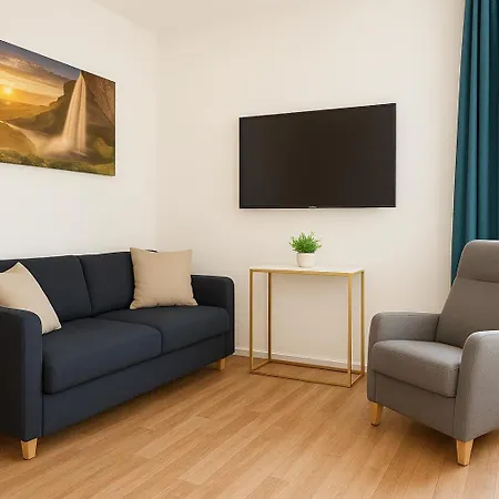 Apartamento Stayinn Moeckern - 1 Fuer 3 Personen -1zimmer Mit Schlafsofa Und Doppelbett-kein Zweites *