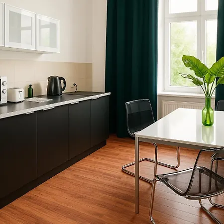 Stayinn Möckern - 1 Für 3 Personen -1zimmer Mit Schlafsofa Und Doppelbett-kein Zweites *